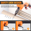 KAMSIN ST38 Concrete Nailer, 14 Gauge 3/4 Inch to 1-1/2 Inch Concrete Nail Gun/T Nailer/Air Brad Nailer for Truss Building, Concrete Brick Nailing and Hardwood
