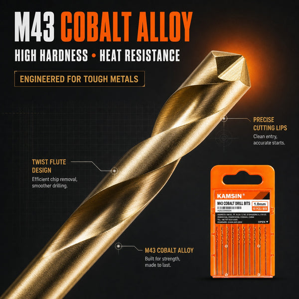 KAMSIN M43 Cobalt-containing Twist Drill Bits