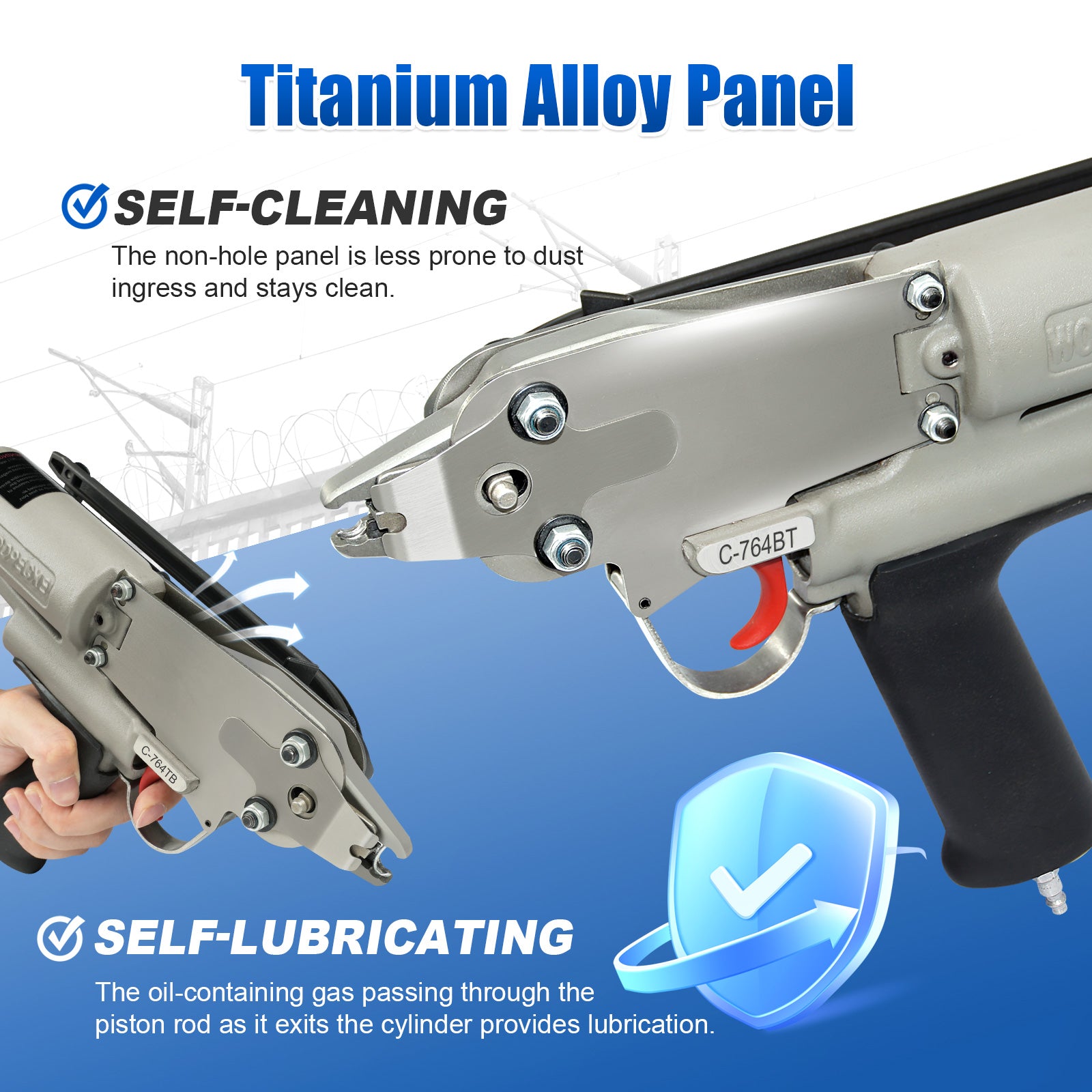 Woodpecker C-764BT 16 Gauge  1/2