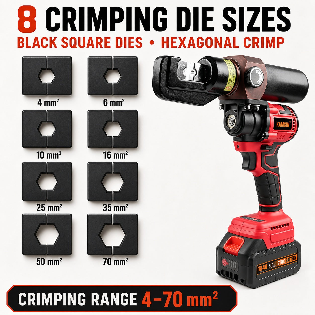 KAMSIN Cordless Hydraulic Pliers