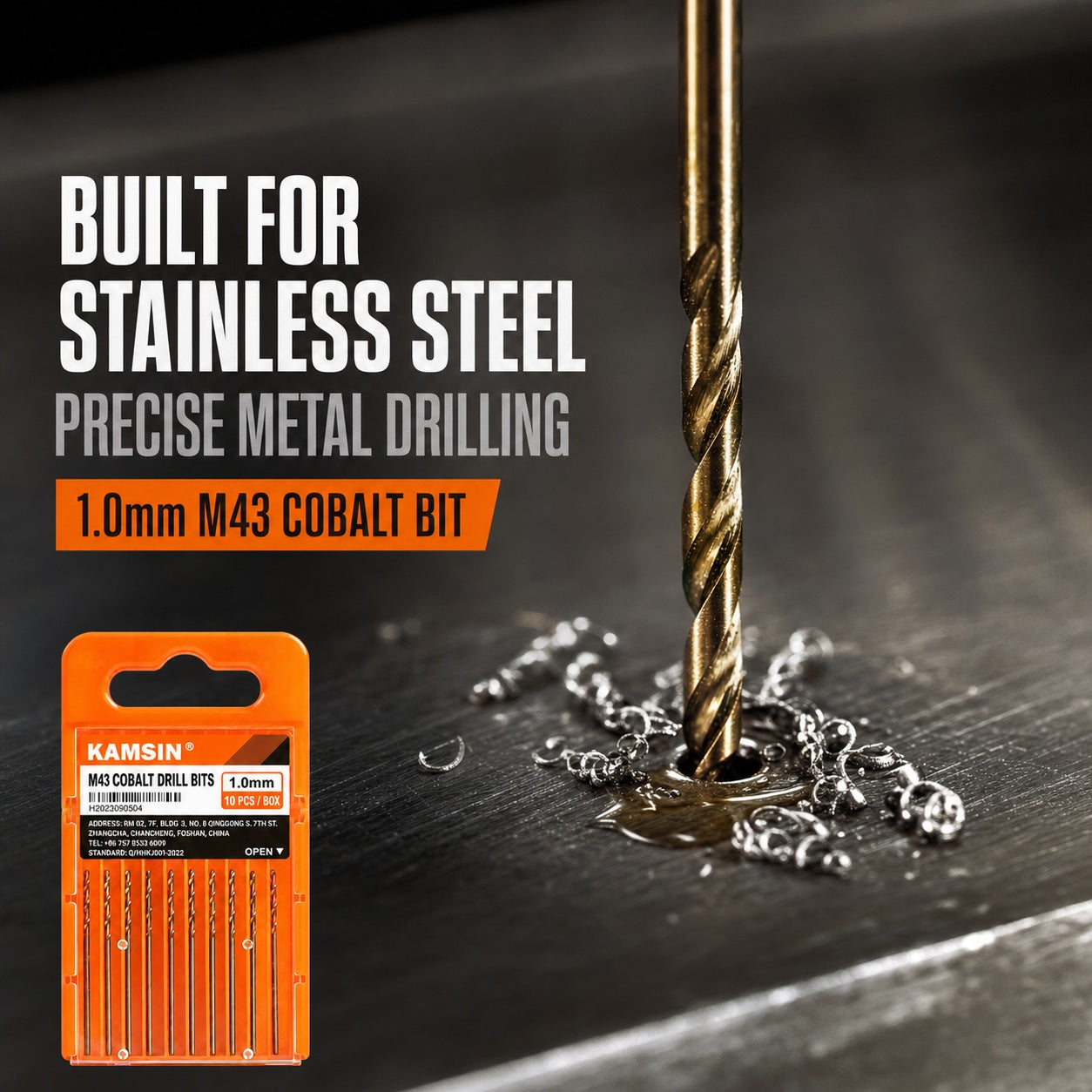 KAMSIN M43 Cobalt-containing Twist Drill Bits