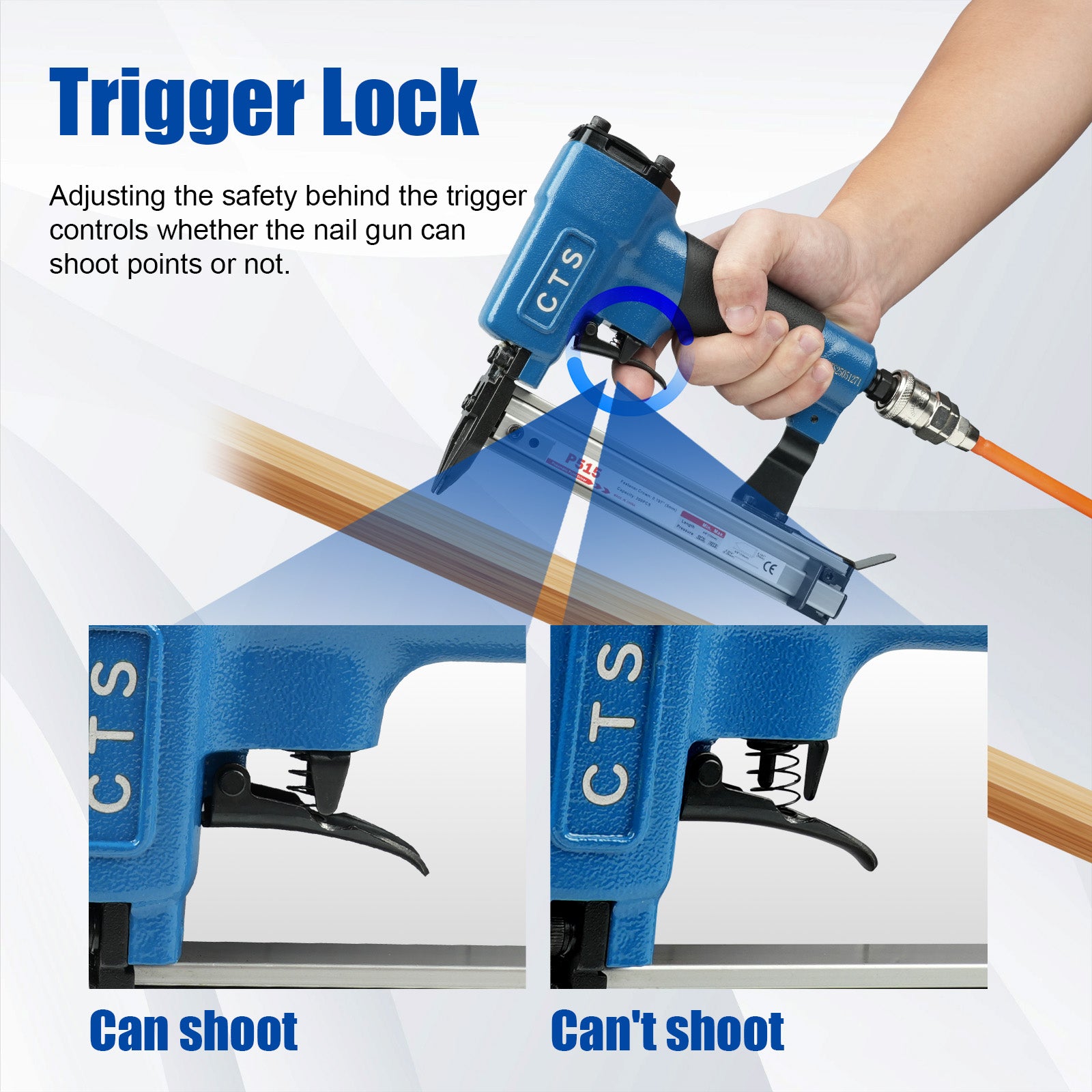 CTS P515 Pneumatic Flexible Point Driver