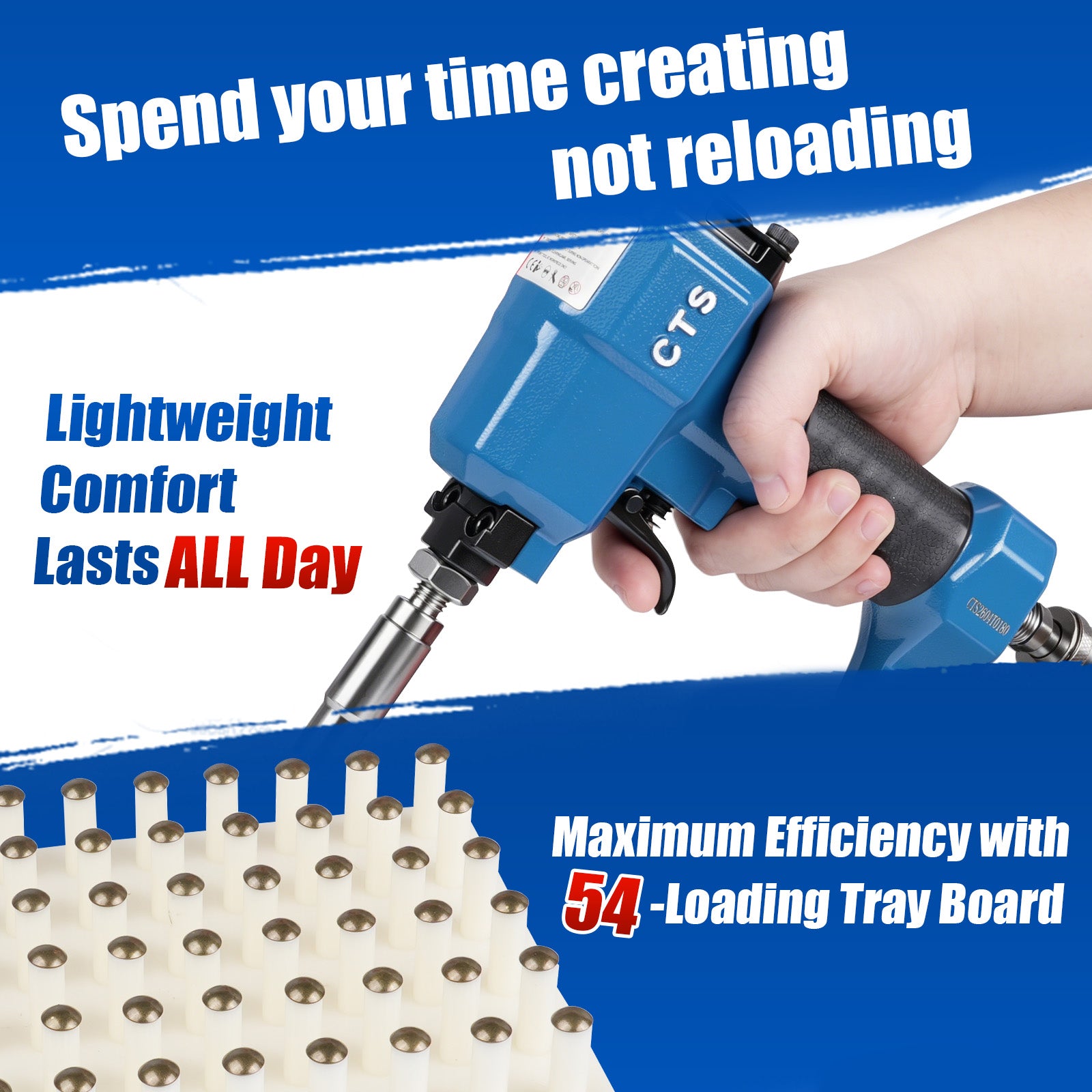CTS 1170 Pneumatic Decorative Nailer