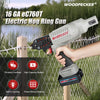Woodpecker eC760T 16GA Cordless 20V 4.0Ah Electric Hog Ring Gun, 1/2-Inch Crown, 3.0-4.0mm Closure Diameter, Battery Powered C Ring Plier Tool for Fencing, Wire Cages