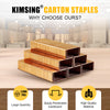KIMSING 3518 16 Gauge Copper Carton Closing Staples 3/4-Inch (18 mm) Length