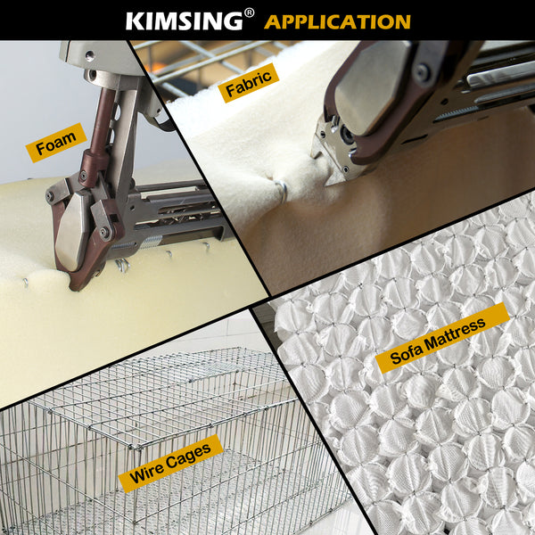 WOODPECKER HR-22 15 Gauge Pneumatic D Ring Hog Ringer Gun, Hog Ring Plier with Sharp Muzzle, Similar to TR203, HR 60-22 Hog Ring Gun, for Fastening Car Seat Foam