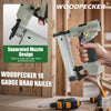 Woodpecker F30S Pneumatic Brad Nailer, 18 Gauge, 3/8-inch to 1-3/16-Inch (10mm-30mm)