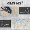 KIMSING 15 Gauge 3/4'' Crown C Ring Staples 1,000 PCS/Pack