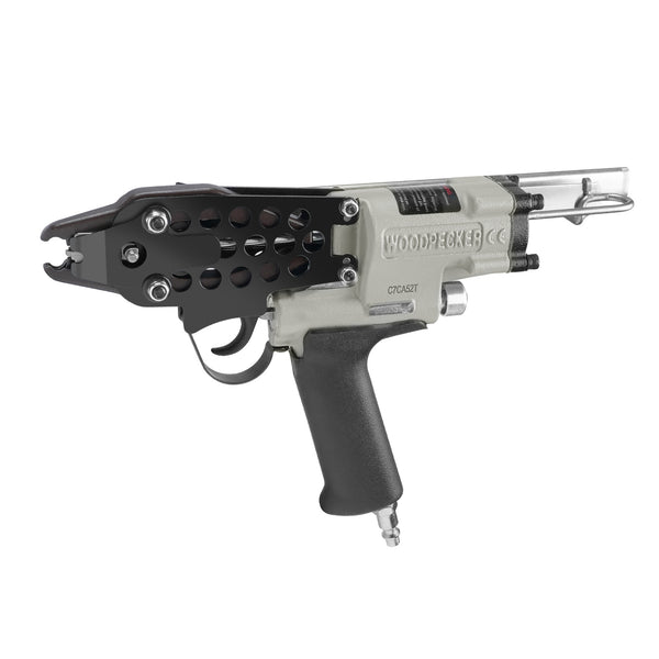 WOODPECKER C-7CA52T Pneumatic Hog Ring Gun, 15 Gauge, 3/4-Inch Crown, 4.8mm Closing Diameter