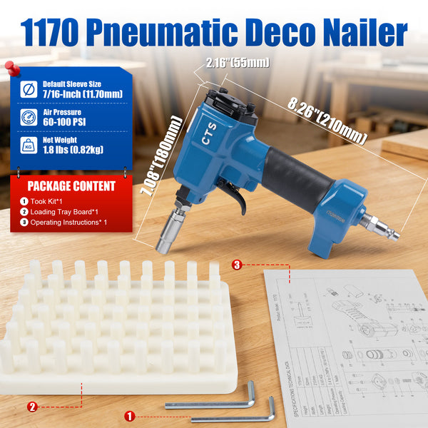 CTS Pneumatic Decorative Nailer