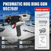 WOODPECKER V6C760F Pneumatic Hog Ring Gun, 1/2-Inch Crown, 3.0mm Closure Diameter