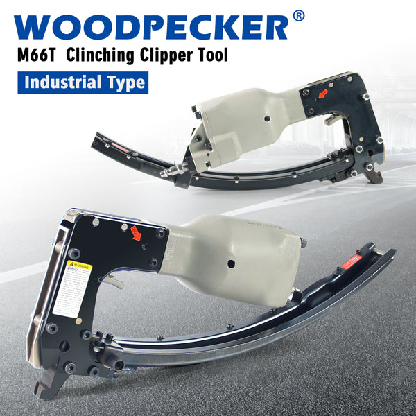 WOODPECKER M66T Pneumatic Clinching Clipper