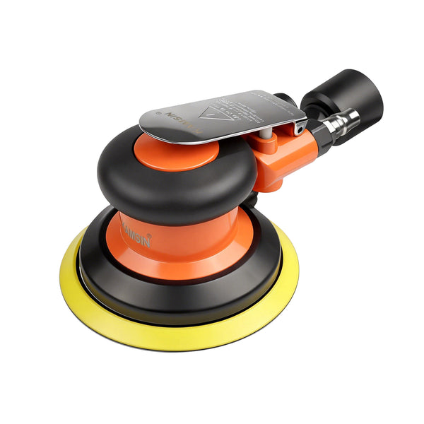 Professional 5" Pneumatic Random Orbital Sander 11,000 RPM Adjustable Speed DA Sander for Auto Body, Woodworking & Metal Finishing
