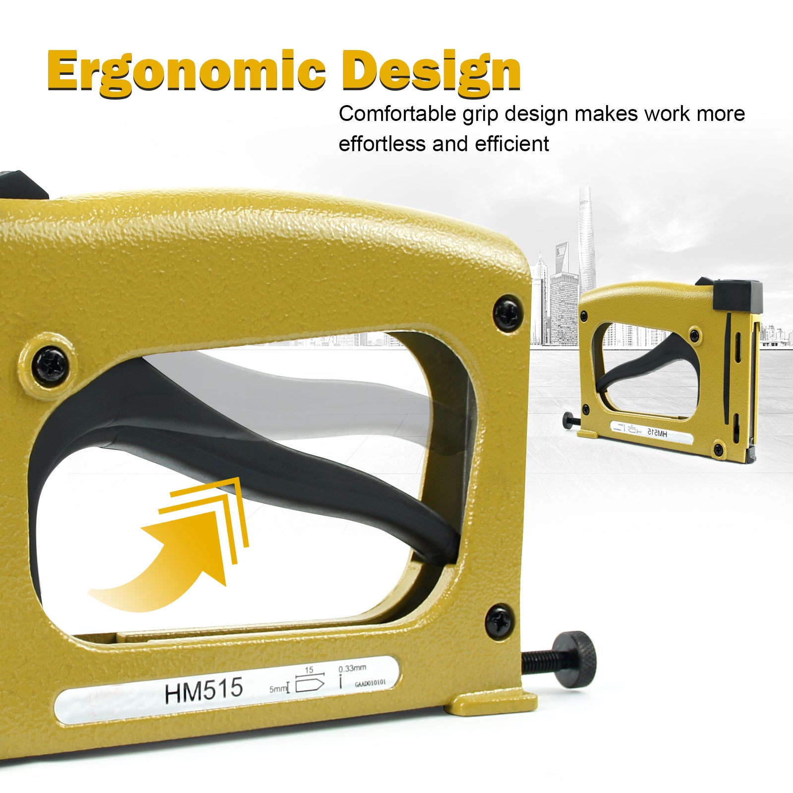HM515 Manual Flexible Point Driver Kit with 1,000 Points for Securing Back Pieces of Picture Frames