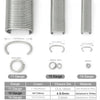 KIMSING 15 Gauge 3/4'' Crown C Ring Staples 1,000 PCS/Pack