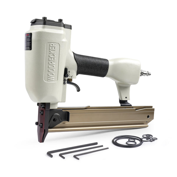 WOODPECKER 21K440 18 Gauge 1/4-Inch Upholstery Stapler, Fits 1" to 1-5/8" Length Staples