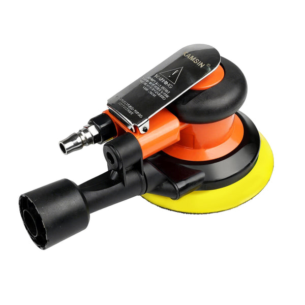 Professional 6" Pneumatic Random Orbital Sander 11,000 RPM Adjustable Speed DA Sander for Auto Body, Woodworking & Metal Finishing