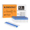 KIMSING 1-1/4 Inch Plastic Collated Concrete Pins, 1000PCS Box, 12 Gauge