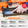 KAMSIN ST64 14 Gauge Heavy Duty Pneumatic Concrete T Nailer, 1 Inch to 2-1/2 Inch T Nails, Air Power T Nail Gun for Truss Building, Construction Framing and Concrete Nailing