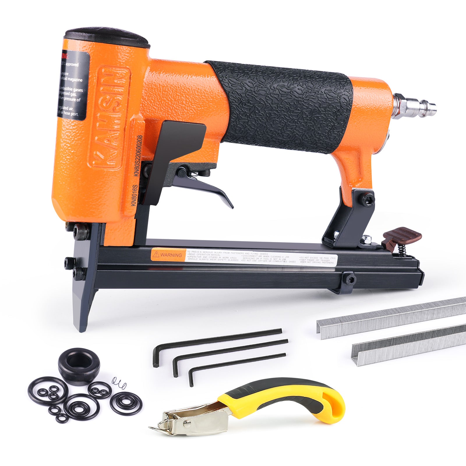 KN8016S 21 Gauge Pneumatic Upholstery Stapler for 80 Series Staples with 1/2