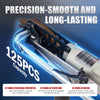WOODPECKER V6C7CF52 15 Gauge 3/4-Inch Pneumatic Hog Ring Gun 5.2-5.8mm Closure Diameter with Stainless Steel Magazine