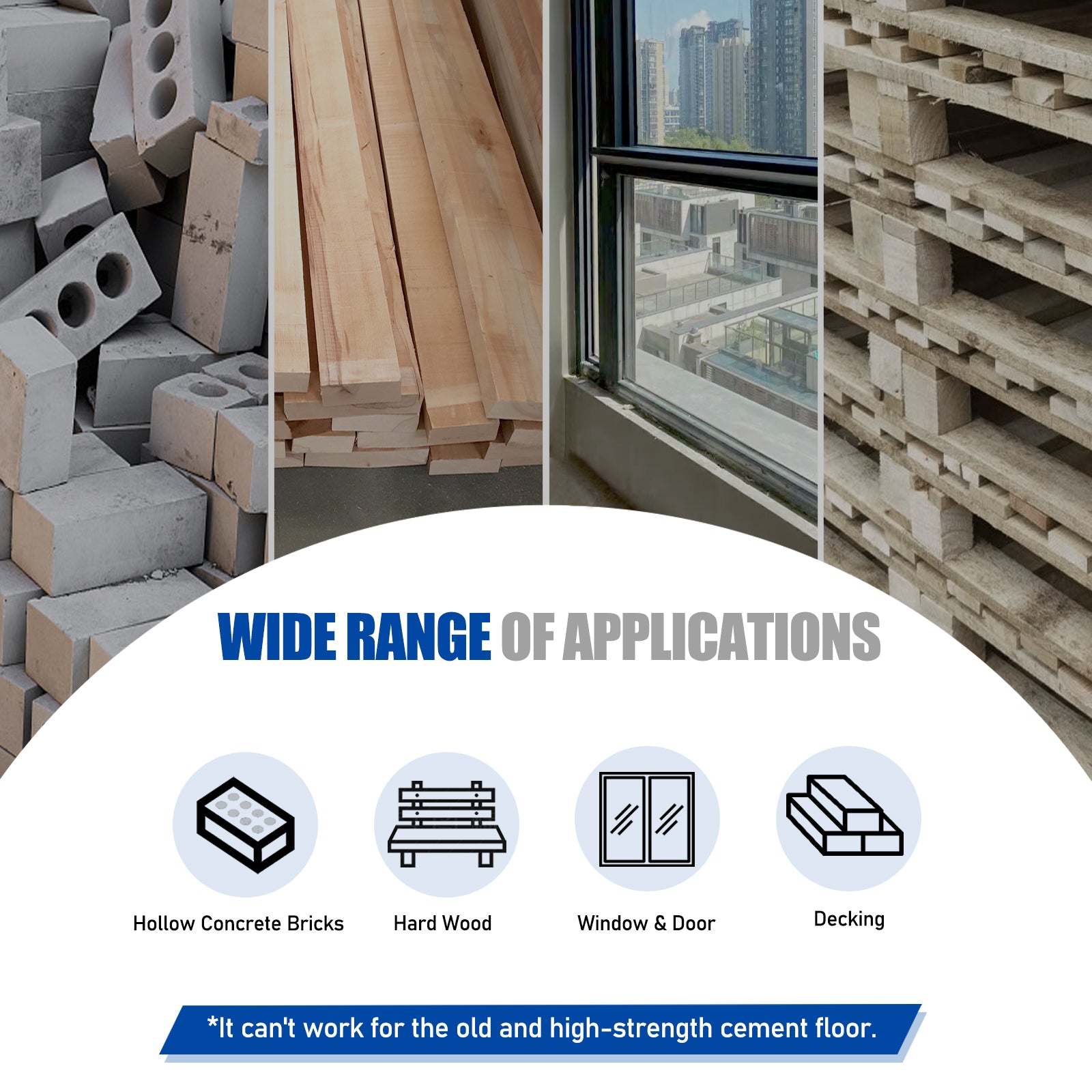 Woodpecker ST38H Pneumatic Concrete T Nailer, 14 Gauge, 3/4-Inch - 1-1/2-Inch (18mm-38mm)