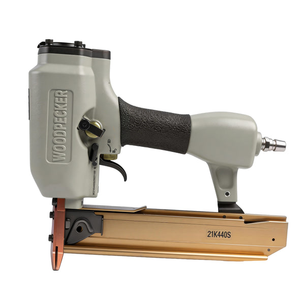 WOODPECKER 21K440S 18 Gauge 1/4-Inch Rapid-Fire Upholstery Stapler, Fits 1" to 1-5/8" Length Staples