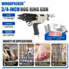 WOODPECKER C-7CA52T Pneumatic Hog Ring Gun, 15 Gauge, 3/4-Inch Crown, 4.8mm Closing Diameter