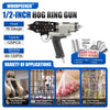 WOODPECKER C-760AT Pneumatic Hog Ring Gun, 16 Gauge, 1/2-Inch Crown, 3.0 mm Closing Diameter