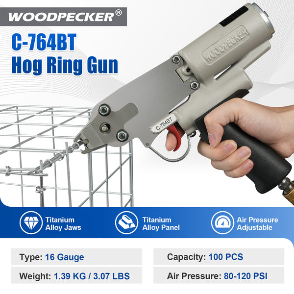 Woodpecker C-764BT 16 Gauge  1/2" Hog Ring Plier