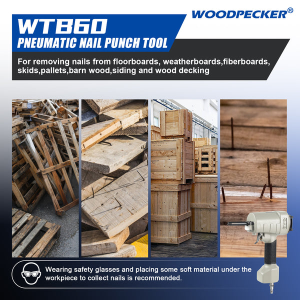WOODPECKER WTB60 Air Nails Punch Nailer