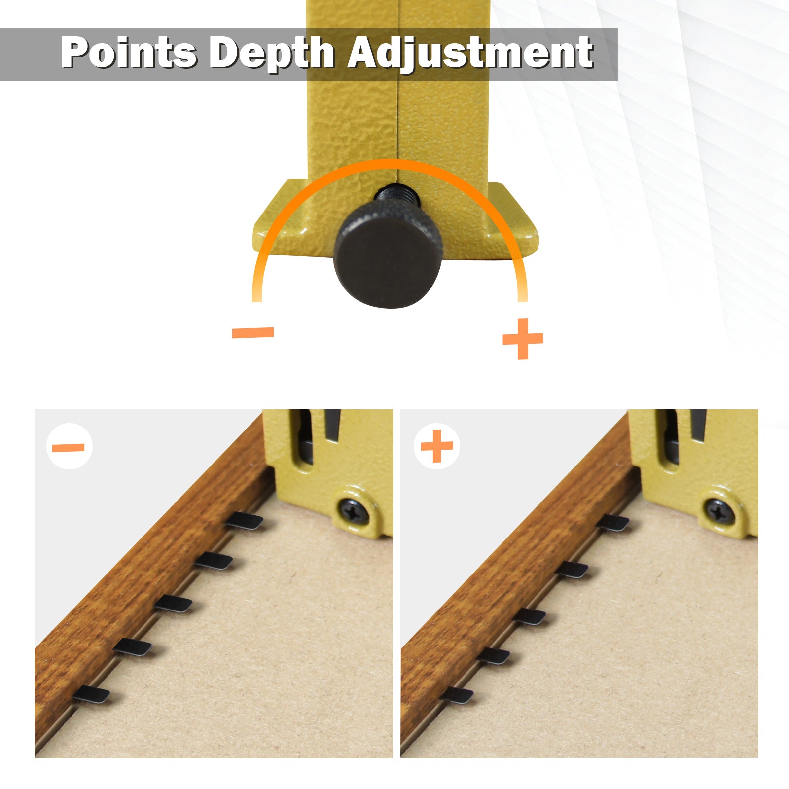 HM515 Manual Flexible Point Driver Kit with 1,000 Points for Securing Back Pieces of Picture Frames