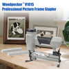 Woodpecker V1015 Pneumatic Picture Frame V Nailer Fits 7 mm to 15 mm (9/32" to 19/32") V Nails, Frame Stapler or Joiner for Picture Framing