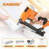 KAMSIN KN8016 Pneumatic Upholstery Stapler, 21 Gauge Type 80, 1/2-Inch Crown