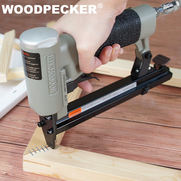 Woodpecker N1013J 20 Gauge Power Upholstery Stapler, 7/16'' Crown Air Staple Gun