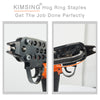 KIMSING 15 Gauge 3/4'' Crown C Ring Staples 1,000 PCS/Pack