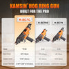 KAMSIN K-SC7C Pneumatic Hog Ring Gun, 15 Gauge, 3/4-Inch Crown, 4.8-5.2 mm Closing Diameter