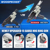 WOODPECKER V6C7EFA 15 Gauge 3/4-Inch Pneumatic Hog Ring Gun 7.5-8.3mm Closure Diameter with Stainless Steel Magazine