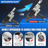 WOODPECKER V6C7CF52 15 Gauge 3/4-Inch Pneumatic Hog Ring Gun 5.2-5.8mm Closure Diameter with Stainless Steel Magazine
