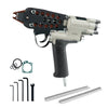 WOODPECKER BWG12 Pneumatic Hog Ring Plier 1.8 mm to 2.1 mm Closure Diameter Hog Ring Gun for Strapping, Fencing, Cages
