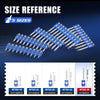 KIMSING 1-1/2 Inch Plastic Collated Concrete Pins, 1000PCS Box, 12 Gauge