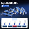 KIMSING 1 Inch Plastic Collated Concrete Pins, 1000PCS Box, 12 Gauge