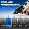 WOODPECKER C-760AT Pneumatic Hog Ring Gun, 16 Gauge, 1/2-Inch Crown, 3.0 mm Closing Diameter