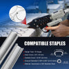 WOODPECKER V6C7CF52 15 Gauge 3/4-Inch Pneumatic Hog Ring Gun 5.2-5.8mm Closure Diameter with Stainless Steel Magazine