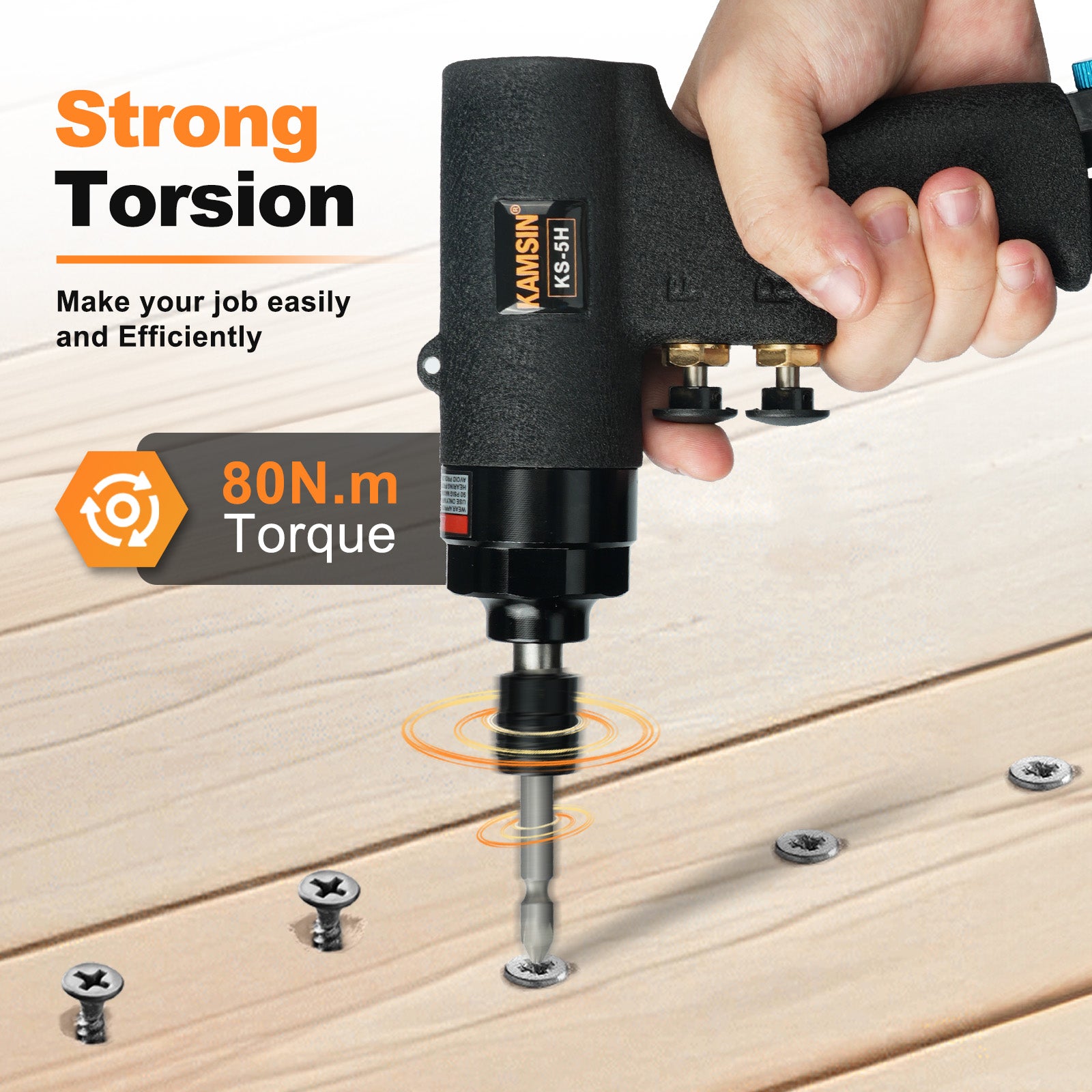 KAMSIN KS-5H Pneumatic Drills Air Screwdriver