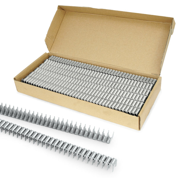 CL-4 & CL-72 Galvanized Clinching Clips, Fasteners for M66 Spring Mattress Clinching Clipper Tool, Wire Fence Staples for Wire Cages