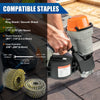 WOODPECKER CN70 Coil Nailer, Pneumatic Coil Nail Gun for 45-70 mm Nails, 300 Nail Capacity, Adjustable Nail Plate, Contact-Activated Safety, for Woodworking, Pallets & Crates