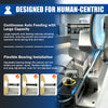 WOODPECKER ZDC760WV3R electrically controlled foot-operated automatic Hog Ring Gun, 16 Gauge 1/2-Inch, Suitable for SC760 coiled C-type nails