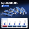 KIMSING 3/4 Inch Plastic Collated Concrete Pins, 1000PCS Box, 12 Gauge