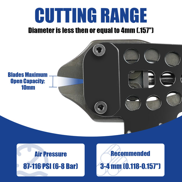 WOODPECKER CTQ4XD Pneumatic Cutting Nipper